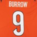Autographed Cincinnati Bengals Joe Burrow Fanatics Authentic Nike Orange Alternate Vapor Limited Jersey