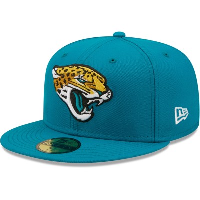 Бейсболка Jacksonville Jaguars New Era Omaha 59FIFTY - Teal