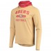 Футболка с длинным рукавом San Francisco 49ers New Era Active Block - Gold/Scarlet