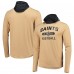 Толстовка Футболка с длинным рукавом New Orleans Saints New Era Gold/Black Active Block