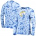Los Angeles Rams New Era Tie-Dye Long Sleeve T-Shirt - Royal - оригинальная атрибутика Лос-Анджелес Рэмс