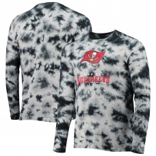 Футболка с длинным рукавом Tampa Bay Buccaneers New Era Tie-Dye - Black