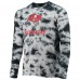 Футболка с длинным рукавом Tampa Bay Buccaneers New Era Tie-Dye - Black