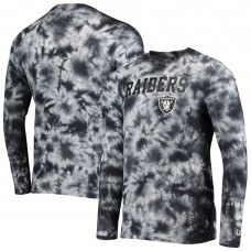 Футболка с длинным рукавом Las Vegas Raiders New Era Tie-Dye - Black Футболка с длинным рукавом Las Vegas Raiders New Era Tie-Dye - Black