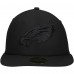 Бейсболка Philadelphia Eagles New Era Black on Black Low Profile 59FIFTY II - Black