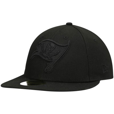 Бейсболка Tampa Bay Buccaneers New Era Black on Black Low Profile 59FIFTY II - Black