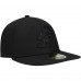 Бейсболка Cleveland Browns New Era Black Historic Logo Black on Black Low Profile 59FIFTY II