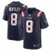 Игровая джерси JaWhaun Bentley New England Patriots Nike Game Player - Navy