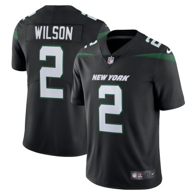 Джерси Zach Wilson New York Jets Nike Vapor Limited - Stealth Black