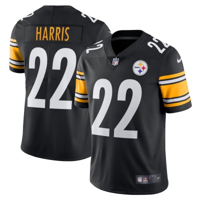 Игровая джерси Najee Harris Pittsburgh Steelers Nike Vapor Limited - Black