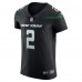 Игровая джерси Zach Wilson New York Jets Nike Vapor - Stealth Black