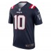 Игровая джерси Mac Jones New England Patriots Nike Legend - Navy