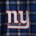 Штаны Mens Royal/Black New York Giants Courtyard Flannel