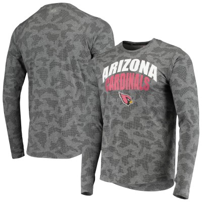 Футболка с длинным рукавом Arizona Cardinals MSX by Michael Strahan Camo Performance - Black