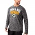 Футболка с длинным рукавом Green Bay Packers MSX by Michael Strahan Camo Performance - Black