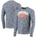 Футболка с длинным рукавом Chicago Bears MSX by Michael Strahan Camo Performance - Navy