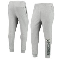Green Bay Packers MSX by Michael Strahan Heathered Gray Jogger Pants