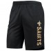 Шорты New Orleans Saints MSX by Michael Strahan Training - Black