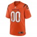 Именная игровая джерси Cincinnati Bengals Nike Alternate Game Custom - Orange