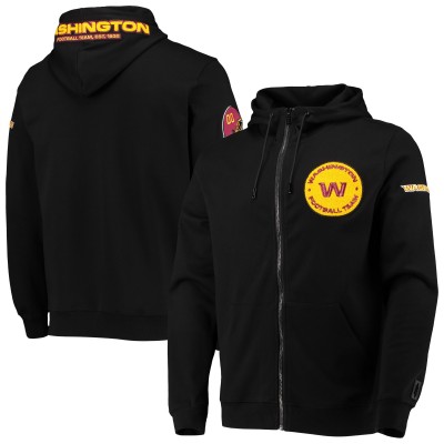 Толстовка на молнии Washington Football Team Pro Standard 4-Hit - Black