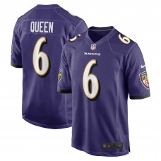 Игровая джерси Patrick Queen Baltimore Ravens Nike Game - Purple