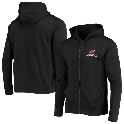 Толстовка на молнии Arizona Cardinals Dunbrooke Trophy Fleece - Black
