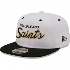 Бейсболка New Orleans Saints New Era White/Black Sparky Original 9FIFTY Snapback Бейсболка New Orleans Saints New Era White/Black Sparky Original 9FIFTY Snapback