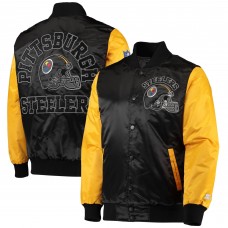 Куртка Pittsburgh Steelers Starter Locker Room Throwback - Black/Gold