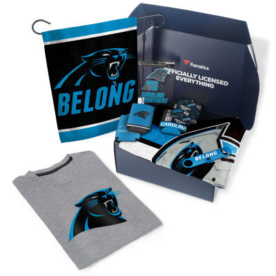 Подарочный набор Carolina Panthers Fanatics Pack Tailgate Game Day Essentials T-Shirt - $107+ Value