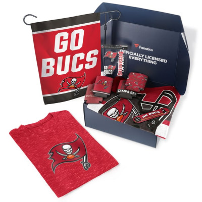 Подарочный набор Tampa Bay Buccaneers Fanatics Pack Tailgate Game Day Essentials T-Shirt - $107+ Value