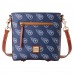 Сумка через плечо Tennessee Titans Dooney & Bourke Signature Small Zip Сумка через плечо Tennessee Titans Dooney & Bourke Signature Small Zip