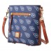 Сумка через плечо Tennessee Titans Dooney & Bourke Signature Small Zip