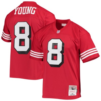 Игровая джерси Steve Young San Francisco 49ers Mitchell & Ness Legacy Replica - Scarlet