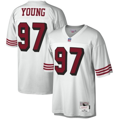 Игровая джерси Bryant Young San Francisco 49ers Mitchell & Ness 1994 Legacy Replica - White