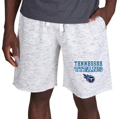 Шорты Tennessee Titans Concepts Sport Alley Fleece - White/Charcoal