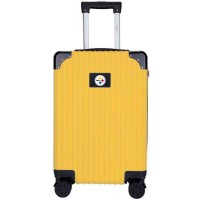 Pittsburgh Steelers 21'' Executive Spinner Carry-On Luggage - Gold
