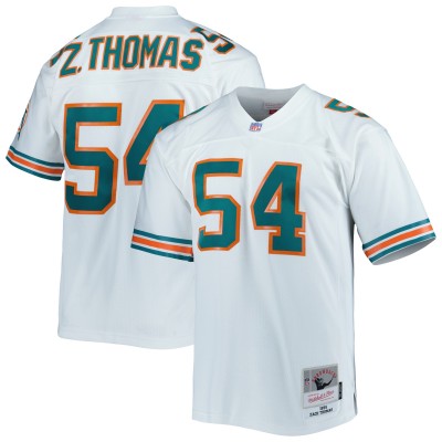Игровая джерси Zach Thomas Miami Dolphins Mitchell & Ness Legacy Replica - White