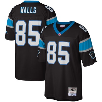 Игровая джерси Wesley Walls Carolina Panthers Mitchell & Ness 1996 Legacy Replica - Black