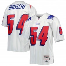 Игровая джерси Tedy Bruschi New England Patriots Mitchell & Ness 1996 Legacy Replica - White