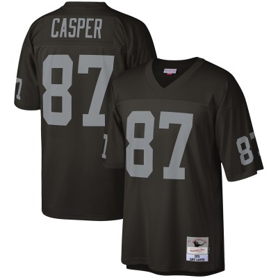 Игровая джерси Dave Casper Las Vegas Raiders Mitchell & Ness 1976 Legacy Replica - Black