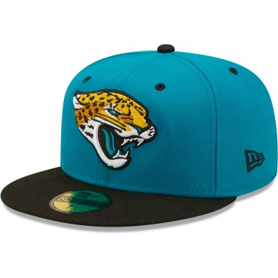 Бейсболка Jacksonville Jaguars New Era Flipside 2Tone 59FIFTY - Teal/Black