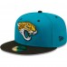 Бейсболка Jacksonville Jaguars New Era Flipside 2Tone 59FIFTY - Teal/Black