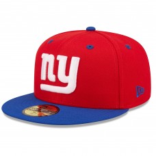 Бейсболка New York Giants New Era Red/Royal Flipside 2Tone 59FIFTY