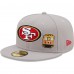 Бейсболка San Francisco 49ers New Era City Describe 59FIFTY - Gray
