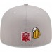 Бейсболка San Francisco 49ers New Era City Describe 59FIFTY - Gray