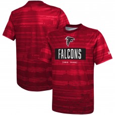 Футболка Atlanta Falcons New Era Combine Authentic Sweep - Red