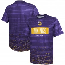 Футболка Minnesota Vikings New Era Combine Authentic Sweep - Purple