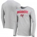 Футболка с длинным рукавом Tampa Bay Buccaneers New Era Combine Authentic Stated - Heathered Gray