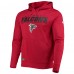 Толстовка Atlanta Falcons New Era Combine Authentic Stated Fleece - Red