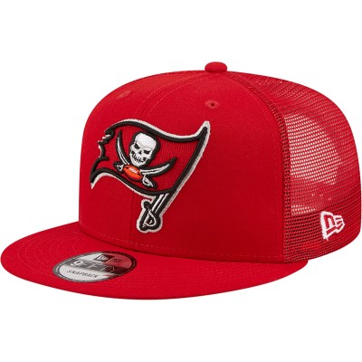 Бейсболка Tampa Bay Buccaneers New Era Team Classic Trucker 9FIFTY - Red